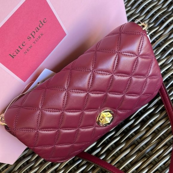 Kate Spade Natalia Crossbody Blackberry Preserve - Picture 8 of 15